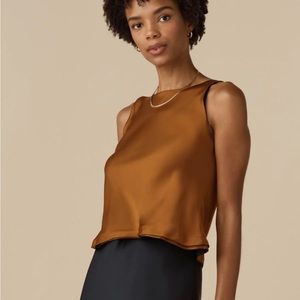 NWOT Vetta Capsule reversible cropped tank